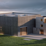 FH Holzbaustatik: Planung einer Halle und eines Bürogebäudes.