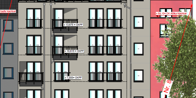 Werkplanung für Aufstockung in Holzbauweise in Köln.